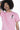 Camiseta HE rosa lavado L.A. smiley